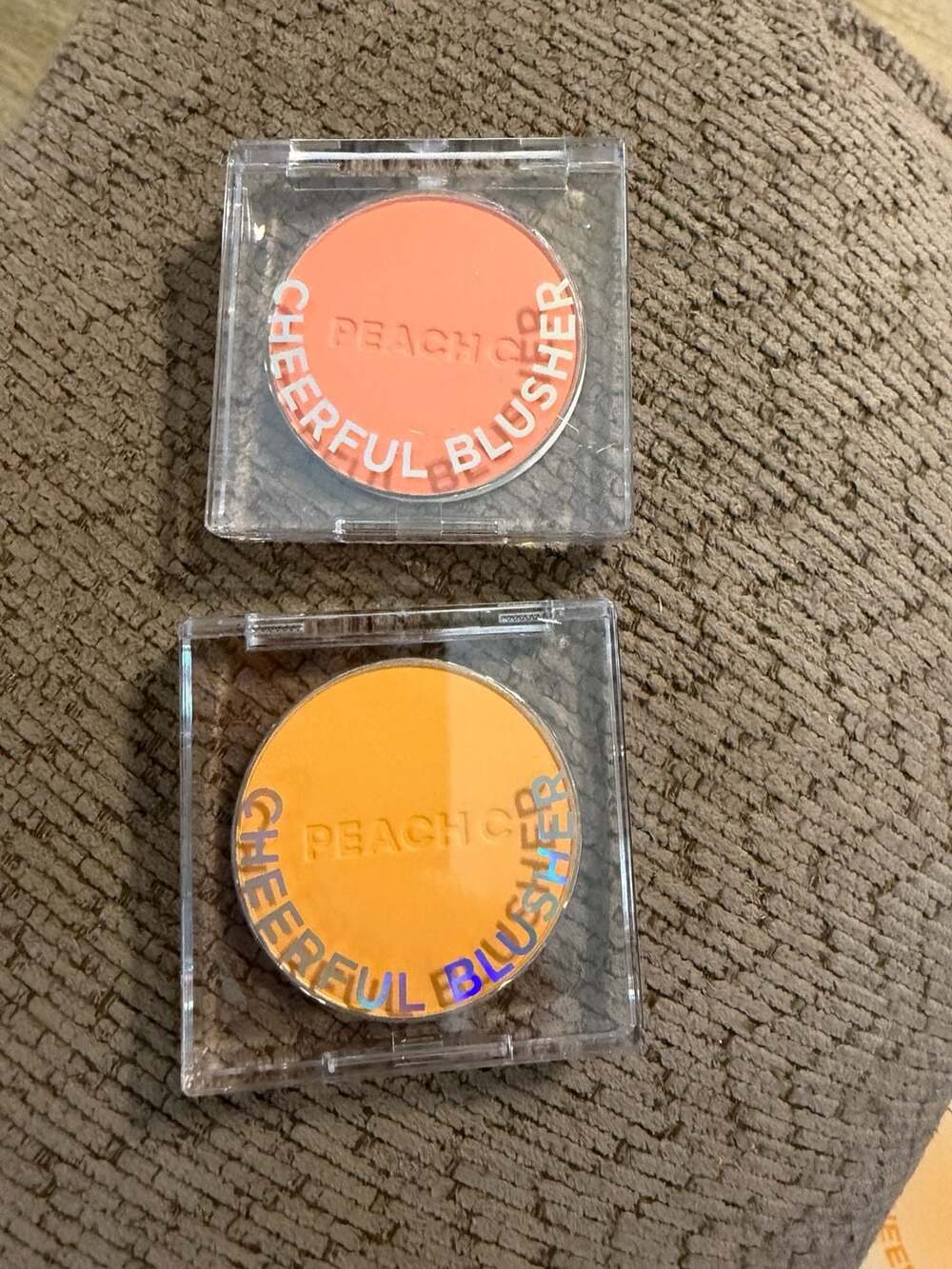 PEACH C Cheerful Blusher Powder Blush (Set of 2)